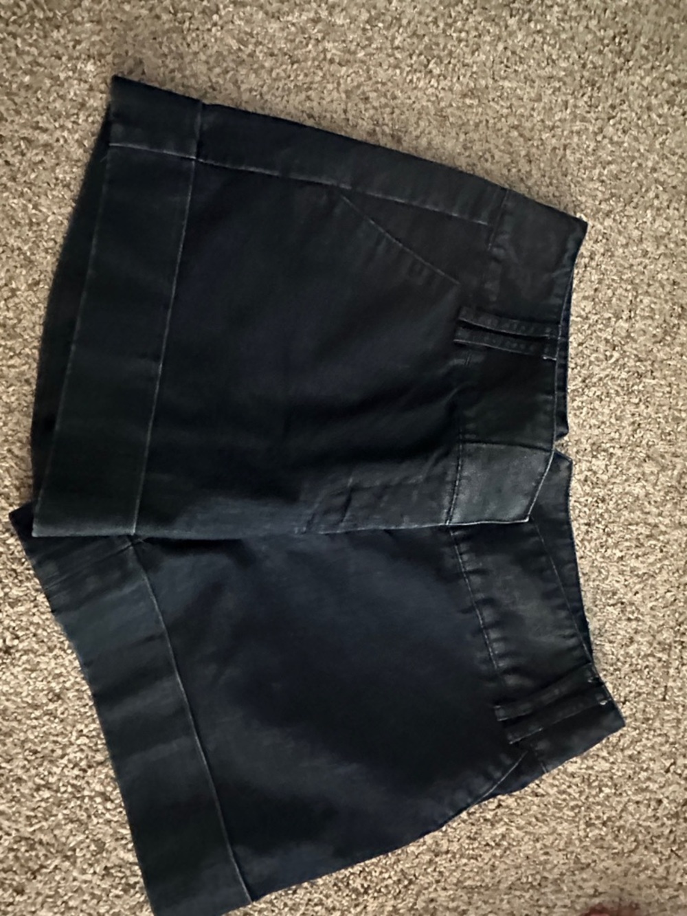 Express Dark Indigo Denim Shorts